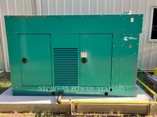 100 KW Cummins #GGHH-5781851, Natural Gas, weather protected enclosure, auto start, 113 hours, 227/480 Volts