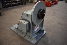 2500 lb. Aronson #HS-2, headstock positioner, 12" 3-jaw chuck, variable speed rotation, forward/reverse foot