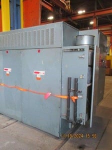 Thoreson McCosh #TD2000, desiccant dryer, 6000 lb., 480 V., 20 HP, 236 amps, 182 KW