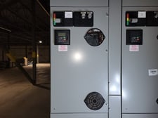 25 HP Eaton, SVX020A1-5A4N1, variable frequency drive, 600 Volts, 27 amps, like new