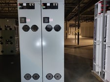 75 HP Eaton, SVX060A1-5A4N1, variable frequency drive, 600 Volts, 80 amps, like new