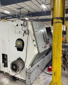 Haas #SL-40T, CNC lathe, 40" swing, 15" chuck, 4" bar, 51" machining length, 25.5" turn diameter, 2001
