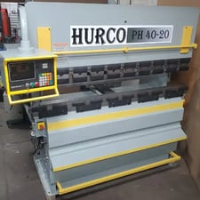 44 Ton, Hurco #PH40-20, CNC hydraulic press brake, Hurco AutoBend 7 Control, 6' overall, 66" between housing