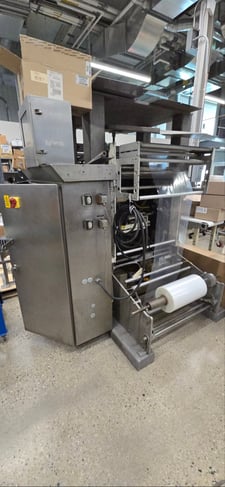 Rovema #VPR-320 VFFS, bagger only, 15-120 Bags/min, 40-250mm Bag Width, 50-350mm Bag length