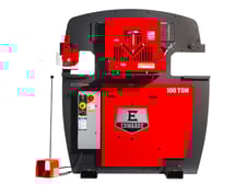 Edwards #IW100-3P230-AC600, ironworker, 100 ton, with Powerlink, 7.5 HP, new