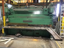 3/8" x 10' Cincinnati #3DL12, hydraulic shear, 30 HP, 18" length of gap