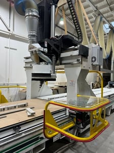 Onsrud #F408G24, CNC router, 12 ATC, 408" X, 60" Y, 28" Z, Fanuc 31-iB5, 5-Axis, 2022