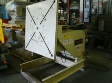 6000 lb. Pandjiris #60-12-AB, 48" x 48" table, variable speed