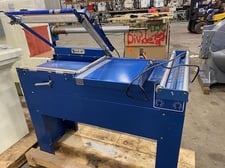 Packall #16x20A, L sealer, manual drive, 120 V., serial #2802