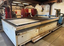 AKS #Accu-Kut-P0812, plasma table, 8' x 12' Hypertherm HPR 400XD plasma cutter, 2018