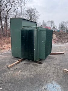 2600 KVA 34500GRDY/19920 Primary, 398 Secondary, ABB padmount, remanufacture 2016