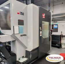 Haas #UMC-750, 5-Axis CNC vertical machining center, 30" X, 20" Y, 20" Z, 8000 RPM, 40+1 side mount tool