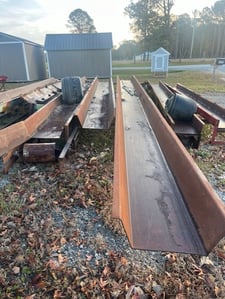 Unknown Trash Belt, 20" wide x 90' long, no drive, good condition