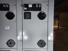 5 HP Eaton, SVX004A1-5A4N1, variable frequency drive, 600 Volts, 7.5 amps, like new