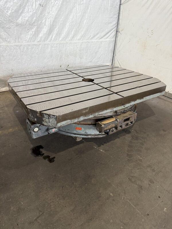60" x 84" Cincinnati Gilbert rotary table