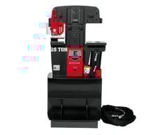 Edwards #HAT2500, dual station ironworker, 25 ton, 5-1/2" throat, 34-3/4" work height, new