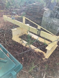 Custom Built 7 Foot Forklift Boom