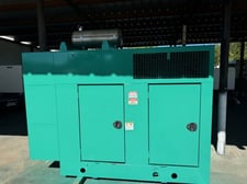 35 KW Cummins, Ford #ESG-642, stationary Natural gas generator, weather protected enclosure, 277/480 Volts