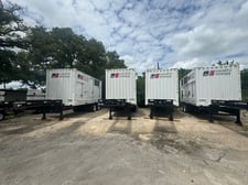 550 KW Mtu Onsite Energy #12V1600B40S, diesel towable rental generator, sound attenuated enclosure, 5459