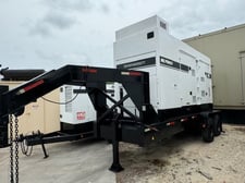320 KW Multiquip, Isuzu #DCA400SSI4F, diesel towable rental generator, sound attenuated enclosure, 240/480