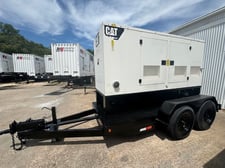 100 KW Caterpillar #XQ100, diesel towable rental generator, sound attenuated enclosure, 208/480 Volts, 2007