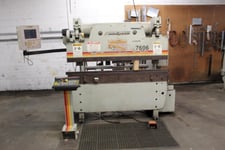 60 Ton, Accurpress #7606, hydraulic press brake, 6' overall, 52" between housing, 14" open height, 6" closed
