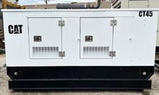36 KW Caterpillar #CT45, diesel generator set, 3054 engine, 1800 RPM, sound attenuated enclosure