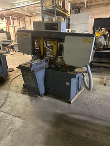 16" x 18" Hyd-Mech #S-23, horizontal bandsaw, 5 HP, 1-1/4" x 15' 6" blade, S/N X0107453H
