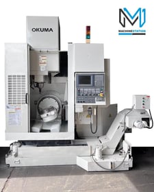 Okuma #VH-40, CNC vertical machining center, 5-Axis, 2000