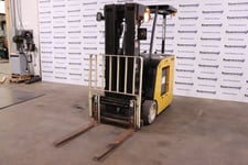 3100 lb. Yale #ESC040FAN36TQ084, electric forklift, 241" lift height, 36 V., side shift