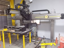 Automated Column & Boom Welding System, Amet, w/BuildPro table & rotary positioner, 2011