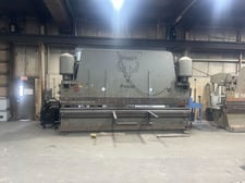 400 Ton, Pacific #400-16, hydraulic press brake, 2-Axis, 16' overall, 168.5" between housing, 1967