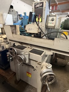 6" x 18" Okamoto #618-Linear (PFG-618) surface grinder, 8" x 1/2" x 1-1/4" wheel, 2 HP, 3450 RPM