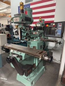 Southwestern Industries #Trak-K3SX, CNC 2-Axis knee mill, 10" x50" table, 3 HP, 60-4200 RPM, S/N 162CK879,2016