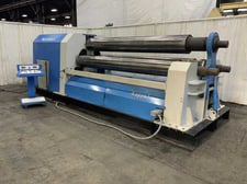 10' x 3/4" Comal #KAPPA3, plate bending roll,hydraulic roll adjustment,hydraulic drop end, 30 HP, 2008
