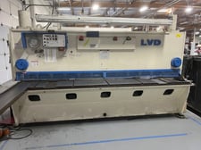 1/4" x 10' LVD #10.OH.25B, hydraulic power squaring shear,front operated power back gauge, (2)30"front ext.