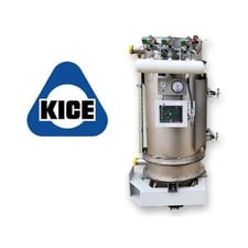 Kice Industries #VR7-3, Stainless Steel round venturi jet filter receiver