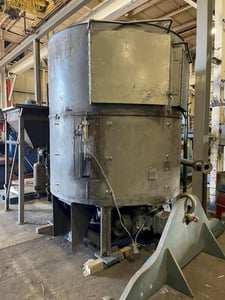 Simpson #2G, muller with dust hood, motor & air door, serial #E184898