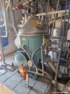 Alfa-Laval #VNPX407-SGT-34-50, Desludger Disc Centrifuge, Stainless Steel construction, clarifier design