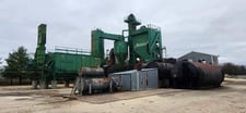 Image for Stationary 6000 lb. Barber Greene #BE65x291BE batch plant, batch tower, 45 ton hot bins, baghouse