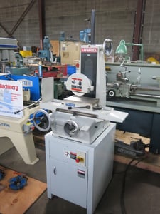 6" x 12" Harig, handfeed surface grinder, Walker 6" x 12" fine pole permanent magnet chuck