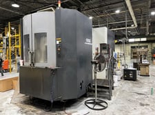 OKK #HM-8000S, 4-Axis high speed CNC horizontal machining center, 55.1" X, 43.3" Y, 39.3" Z, 10000 RPM, 160