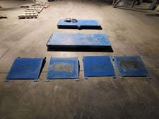 60000 lb. Rice Lake, digital weight indicator IQ Plus 355 with platform