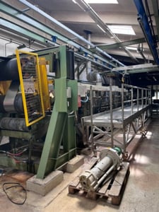 Bauhammer pickling line, bauhammer, .10-1.50mm material thickness, rebuilt