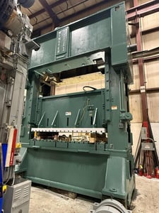 400 Ton, Minster #E2-400-108-54 Hevi-Stamper progressive die metal stamping press, 14" stroke, 40" Shut