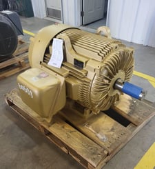 125 HP 1200 RPM ABB Baldor, Frame 445T, TEFC, 460 Volts, new unused surplus