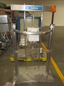 Drum unloader, Graco Saniforce ram unit Stainless Steel drum unloader, for your thickest, toughest food