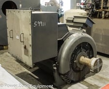 800 HP 1785 RPM Teco Westinghouse XPE, Frame 6808B, TEFC, 4000 Volts, unused surplus