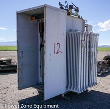 1500 KVA 7200 Primary, 4160Y/2400 Secondary, General Electric #G859068, Class OA