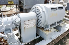 500 HP 3540 RPM Toshiba F5002VLG3J1R, Frame 315LL, ODP, 2300/4160 Volts, pkg w/Byron Jackson centrifugal